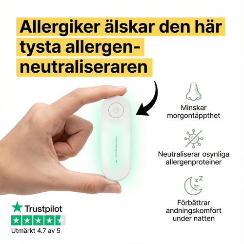 MiteEase™ - Klarare andning & en allergenfri nattsömn