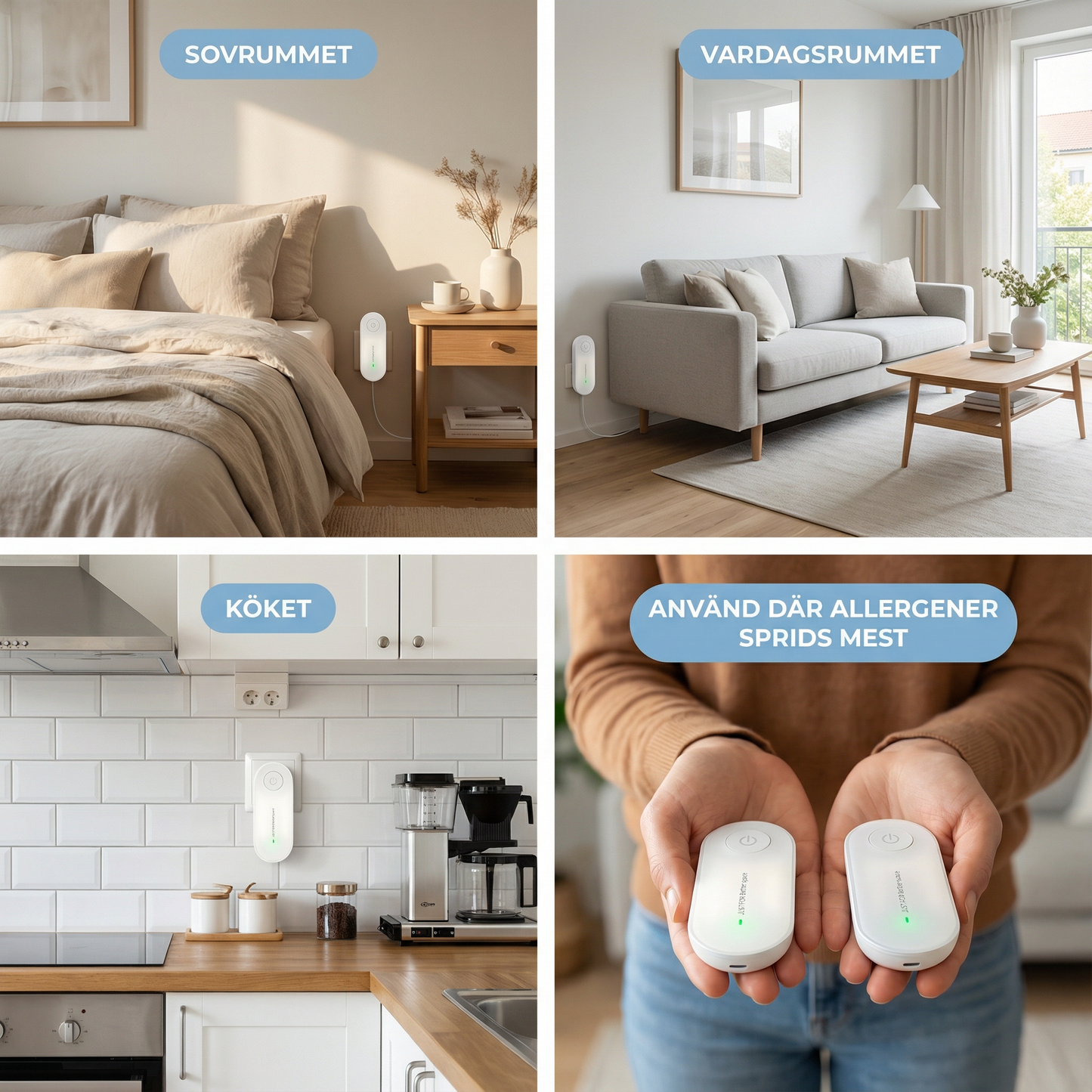 MiteEase™ - Klarare andning & en allergenfri nattsömn